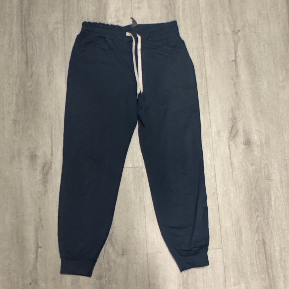 Performance Drawstring Jogger Sweatpants - Indigo… - image 2